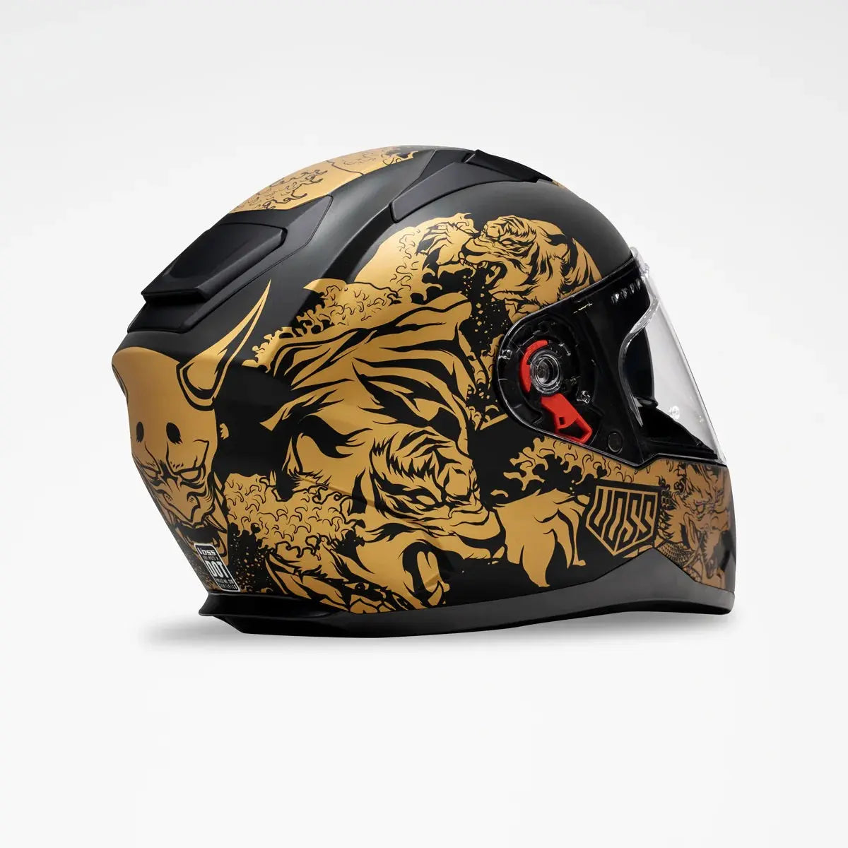 Voss 989 Moto V Rei Full Face Motorcycle Helmet - DOT Approved for Men & Women - Lightweight & Comfortable for Street Bike Riding & Racing