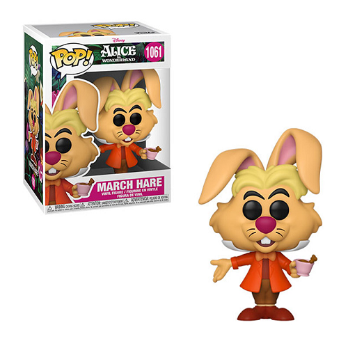 Funko Pop! Alice in Wonderland March Hare #1061 Vinyl Figure - Collectible Disney Movie Character for Fans & Decor