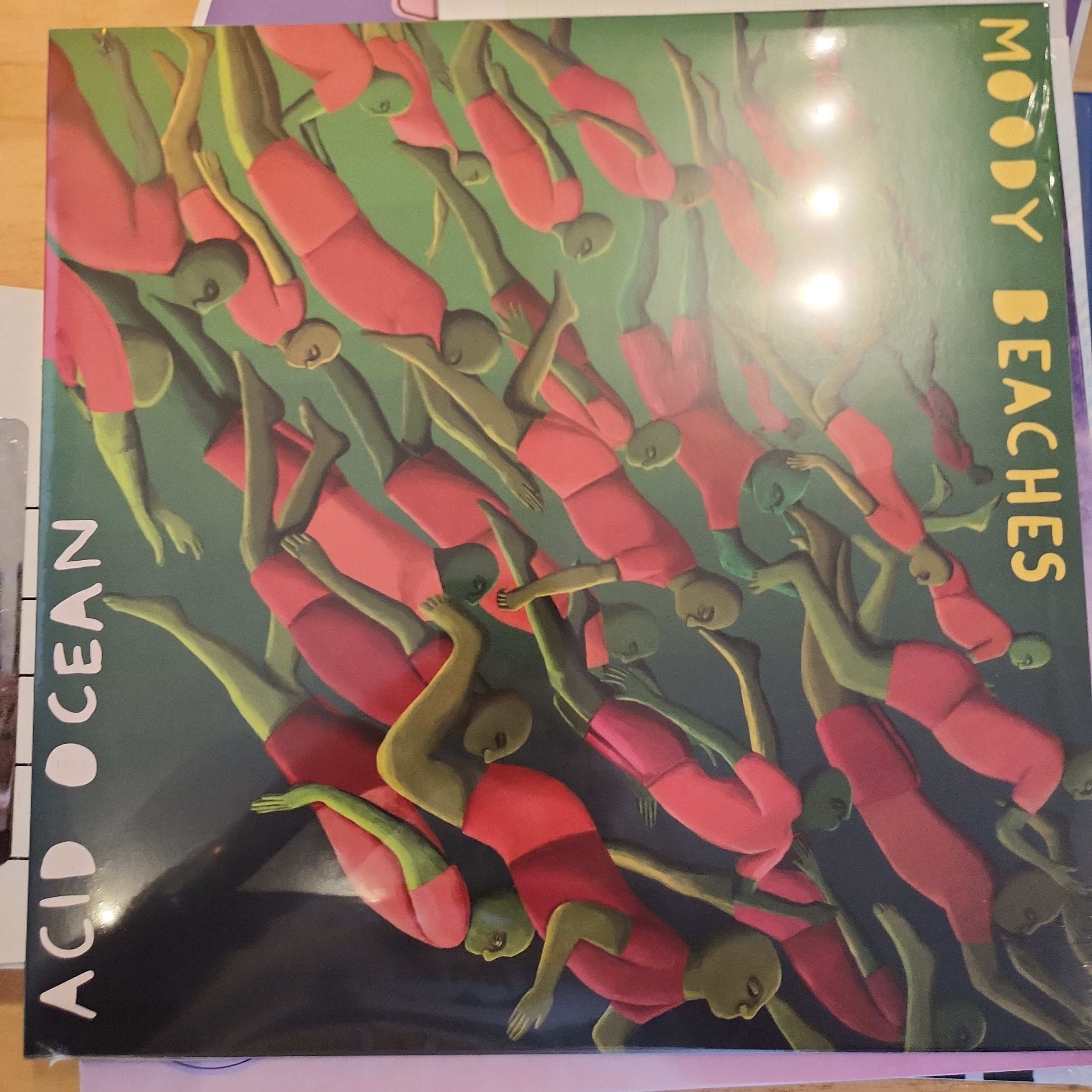 Moody Beaches - Acid Ocean Vinyl LP Record | Alternative Rock Music | Perfect for Home Listening & Music Collectors