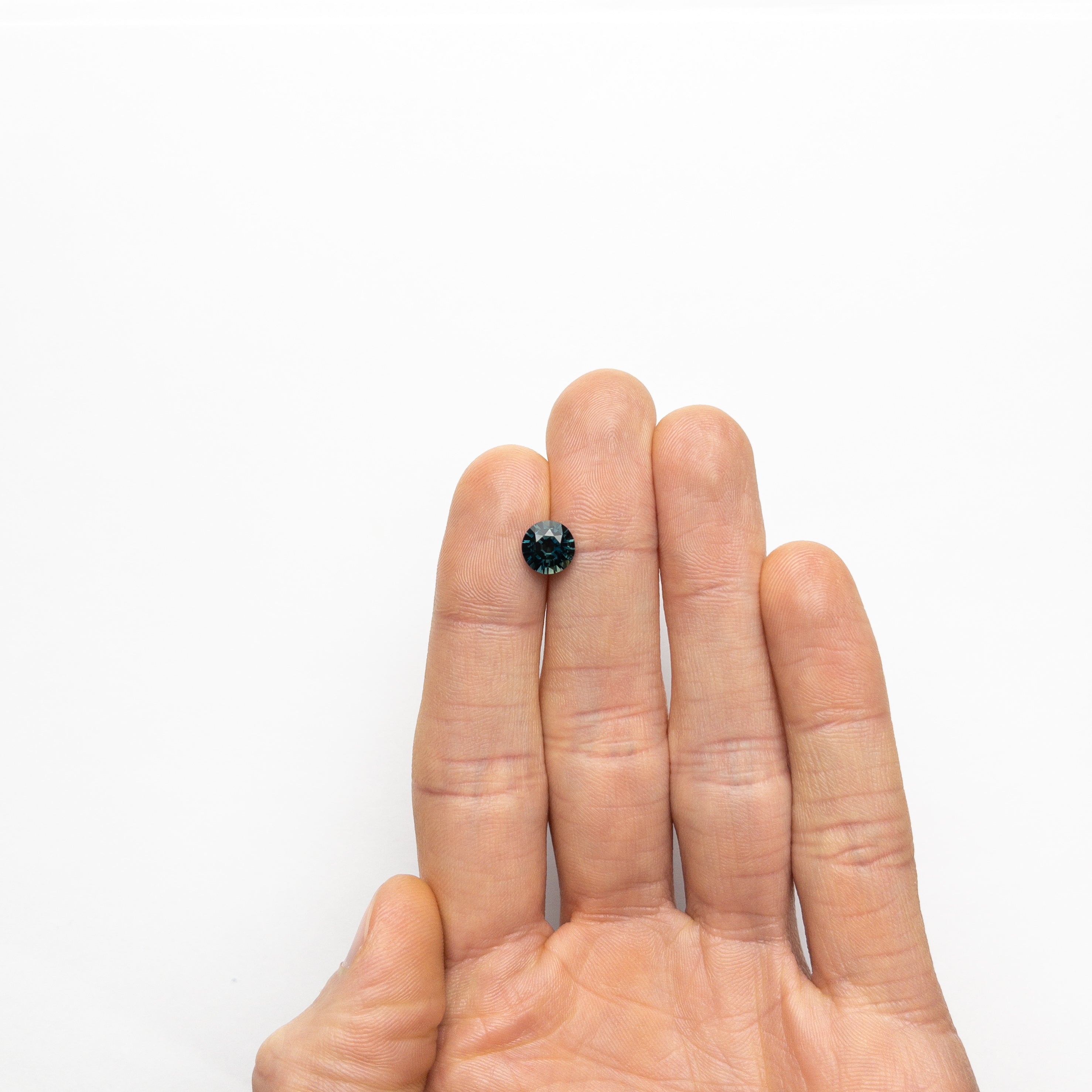 2.09ct Round Brilliant Blue Sapphire Gemstone - 7.77x7.70x4.71mm (20960) for Engagement Rings & Jewelry Making