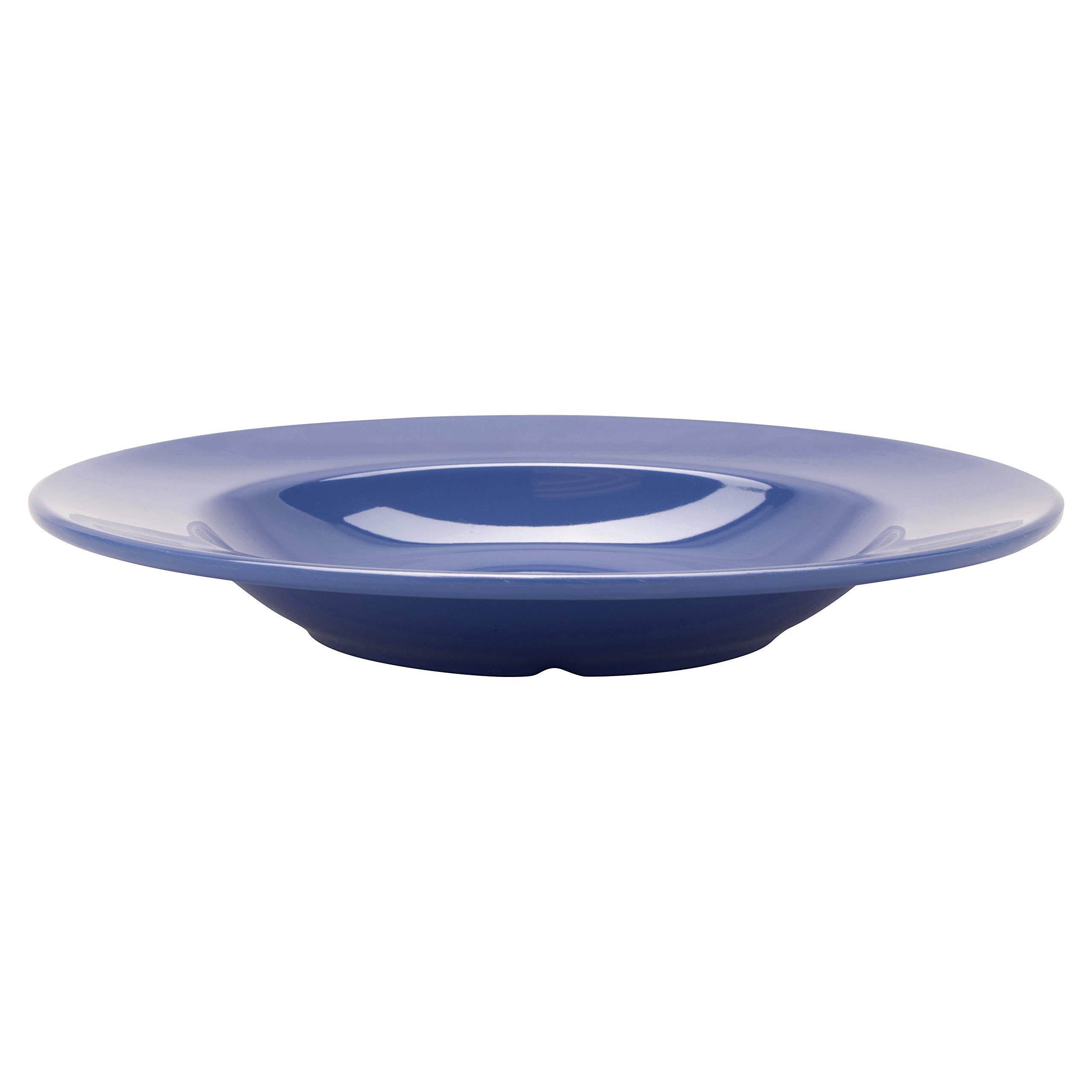 Diamond Mardi Gras Collection 16 oz. Melamine Bowls - Pack of 12, Blue - Durable & Lightweight for Parties, Picnics, and Outdoor Dining