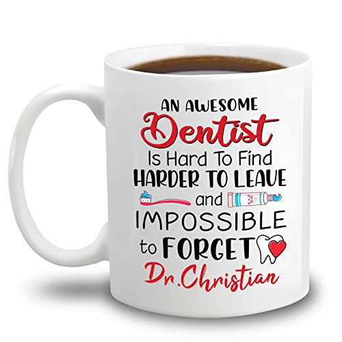 Dentist Retirement White Mug