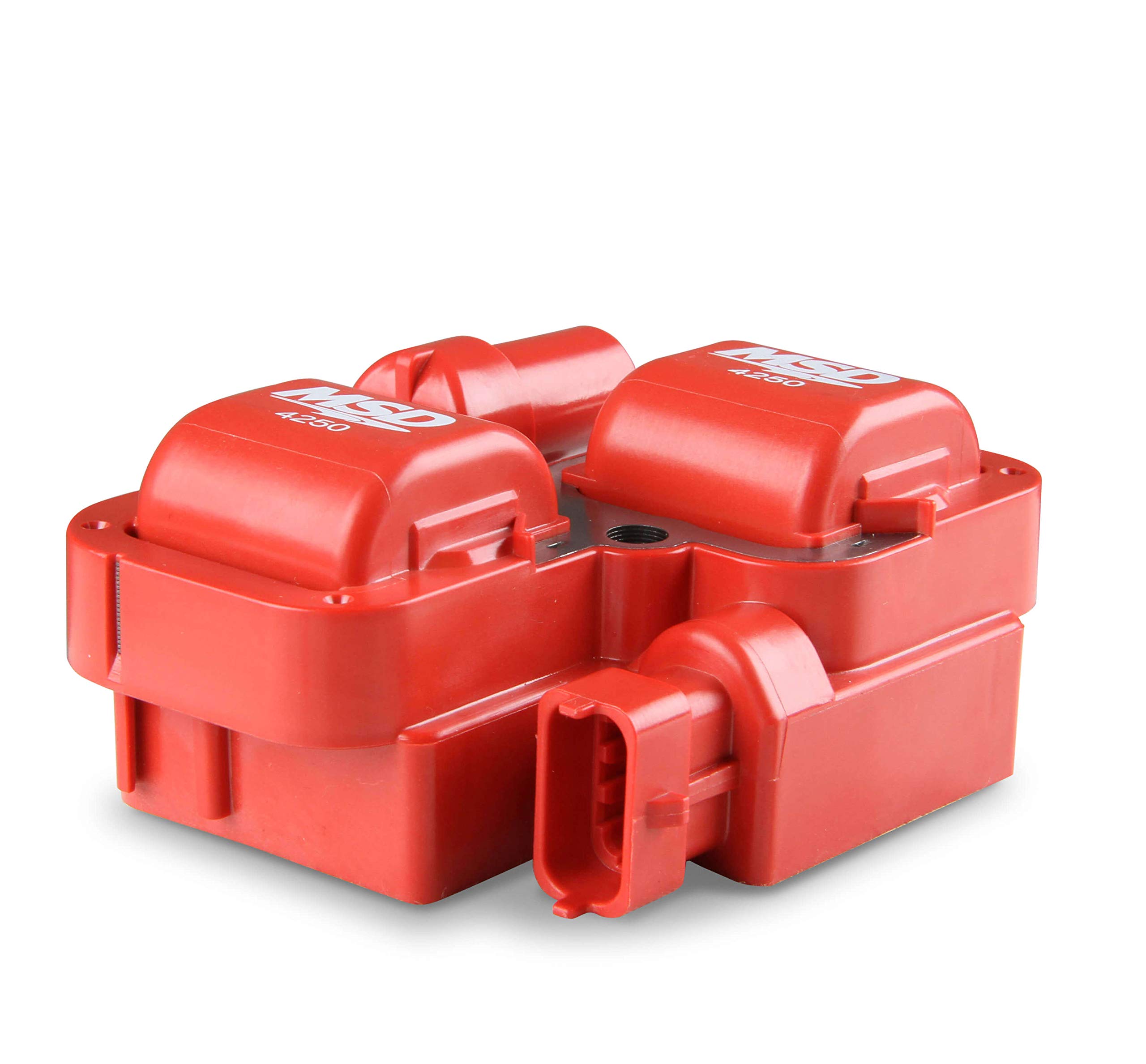 MSD Blaster Powersports Performance Ignition Coil - High Output Red - Compatible with ATV, Motorcycle & UTV Engines - Enhances Acceleration & Fuel Efficiency