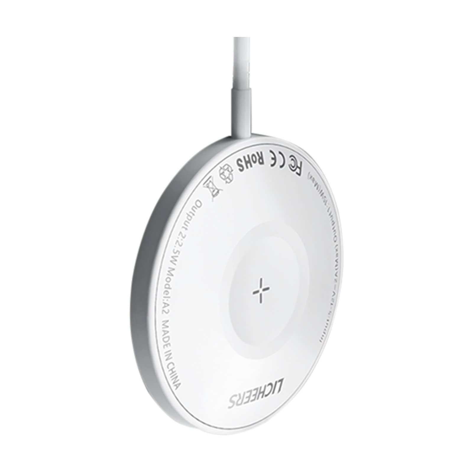 3-in-1 Magnetic Wireless Charger for AirPods & Apple Watch - Qi-Certified 15W Fast Charging Pad Compatible with iPhone, Android & MagSafe | Perfect for Home, Office & Travel Charging
