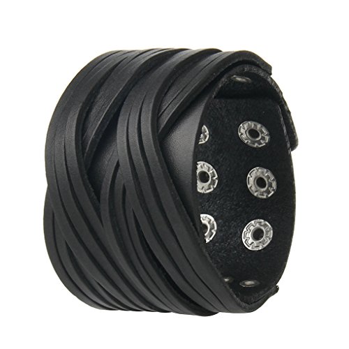 Men Braided Bracelet-Black