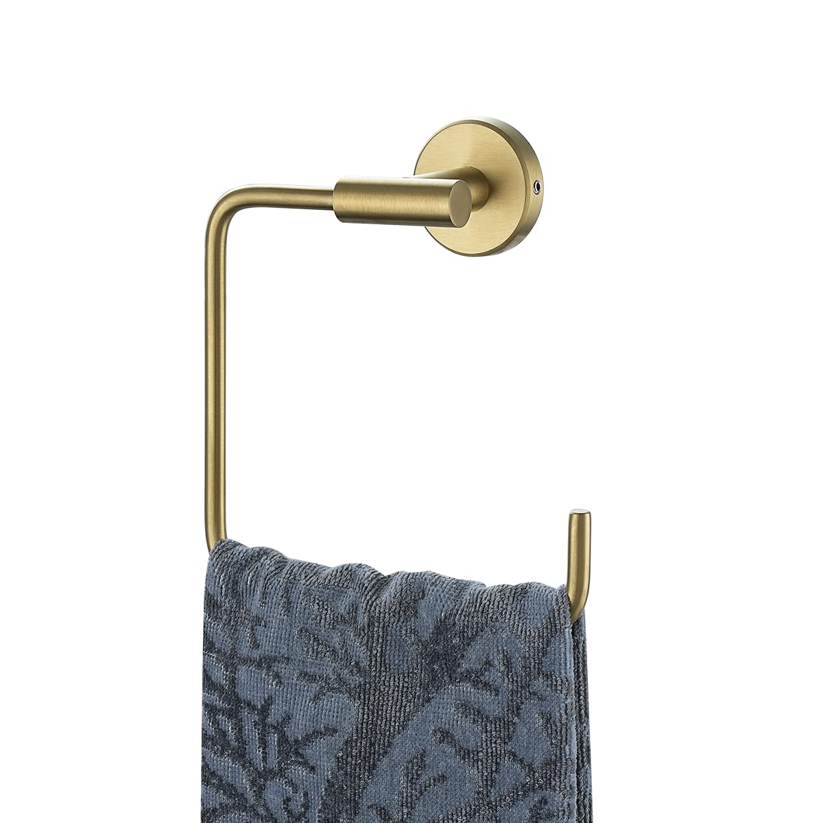 Brushed Gold Towel Ring Holder - 6