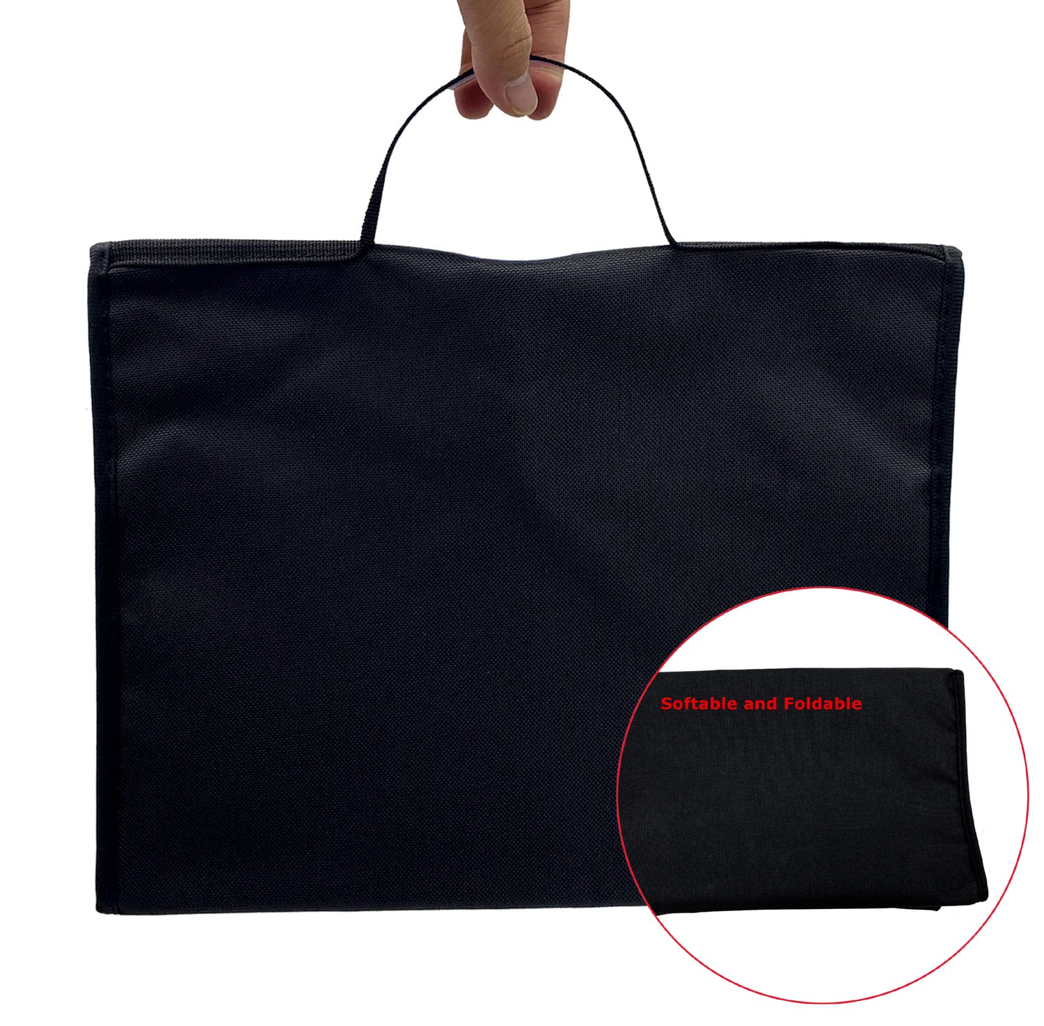 Wanty Black Antistatic Waterproof Dustproof Nylon Fabric Printer Cover Case Protector for Epson V600 & Canon Canoscan Photo Scanners - Perfect for Home Office & Studio Equipment Protection