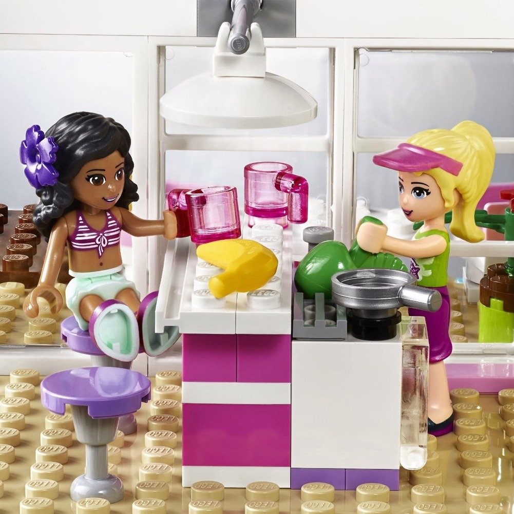 LEGO Friends 41037 Stephanie's Beach House Building Set - 369 Piece Beachfront Villa Toy for Girls & Kids Ages 6-12 | Creative Play, Birthday Gift, Room Decor