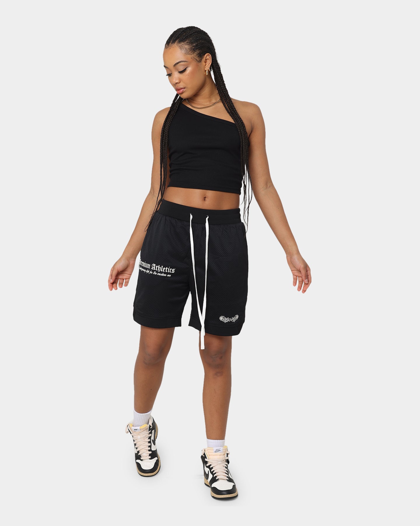 Premium Basketball Shorts for Men - 404 Athletics Black - Comfortable & Breathable for Sports, Workouts, and Casual Wear