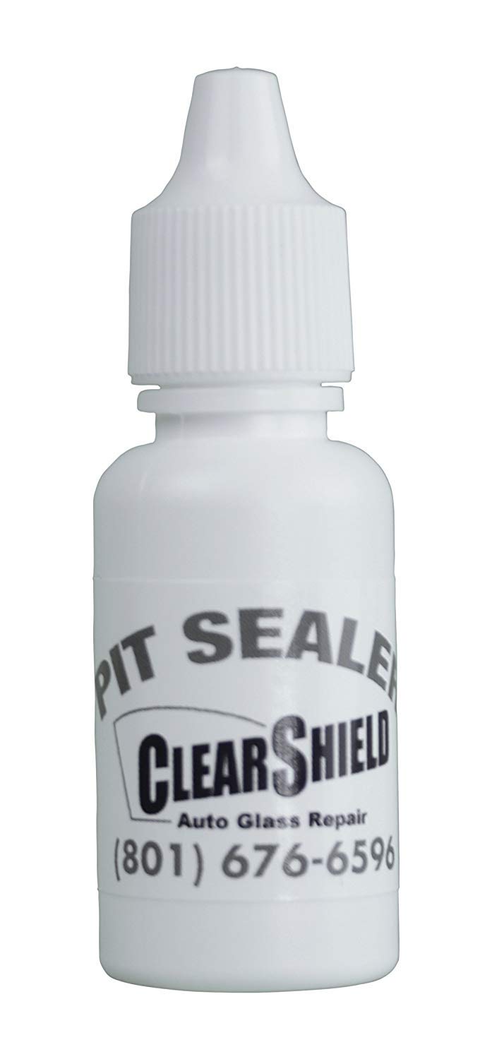 Clearshield Windshield Repair Resin Kit – Professional Auto Glass Scratch & Crack Fix – 2-in-1 Thin Resin & Pit Sealer – DIY Car Windshield Repair for Clear Visibility & Safe Driving