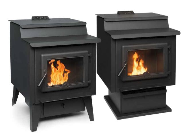 True North TN40 Pellet Stove - High Efficiency EPA Certified Wood Pellet Heater for Home Heating | Perfect for Living Rooms, Cabins & Off-Grid Spaces