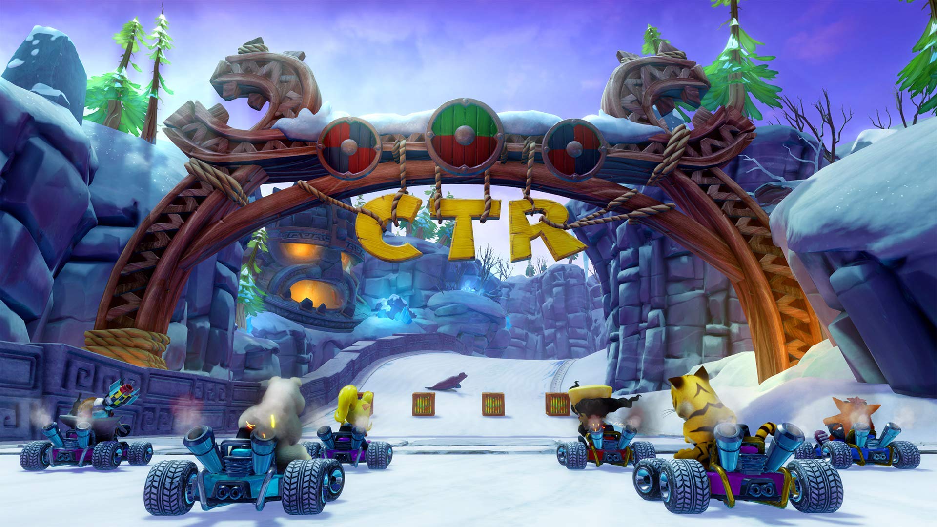 Crash™ Team Racing Nitro-Fueled - PS4 Racing Game | Multiplayer Kart Racing | Adventure Mode | Perfect for Family Game Nights & Competitive Play
