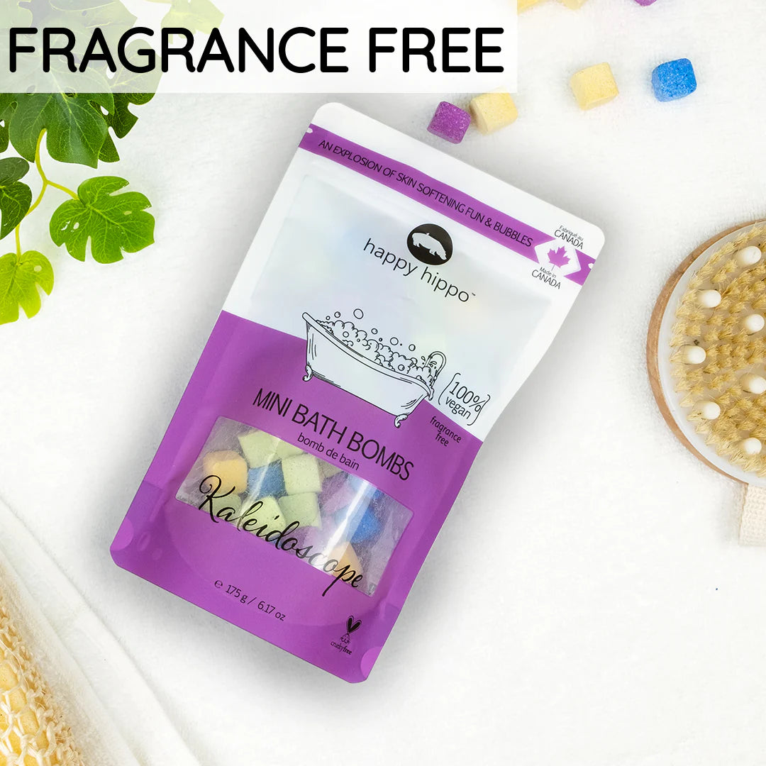 Happy Hippo Mini Bubble Bombs - Fun Bath Toys for Kids, Safe & Non-Toxic, Perfect for Bathtime Play & Sensory Development - Great Gift for Toddlers & Preschoolers