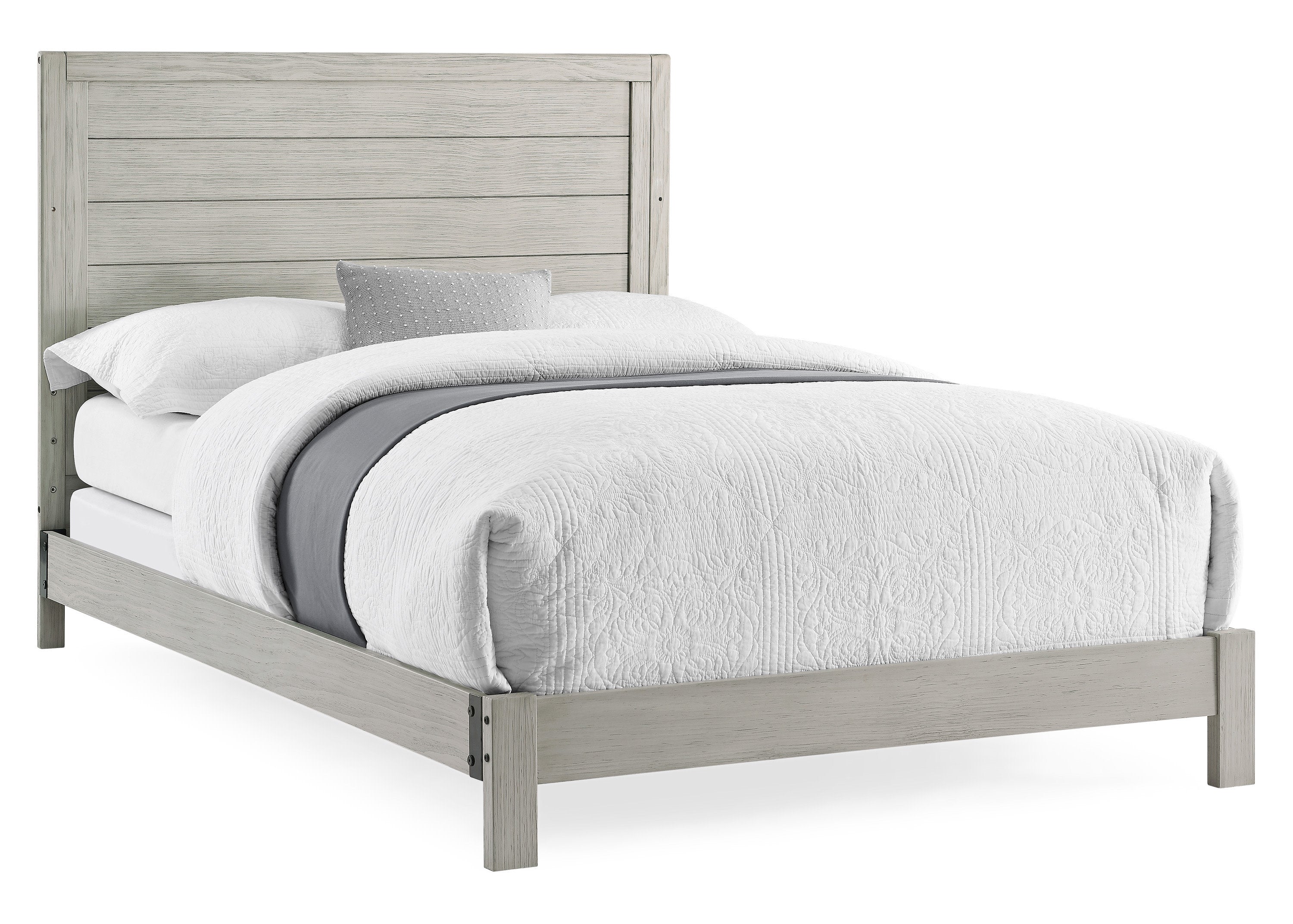 Cambridge 4-in-1 Convertible Baby Crib - Toddler Bed & Daybed with Mattress - Nursery Furniture for Boys & Girls - Perfect for Bedrooms, Daycare & Guest Rooms