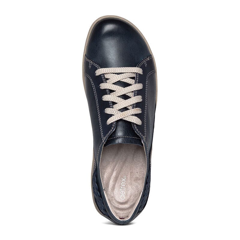 AETREX DANA Lace Up Oxford Shoes for Women - Comfortable Walking & Work Shoes for Nurses, Teachers & Professionals