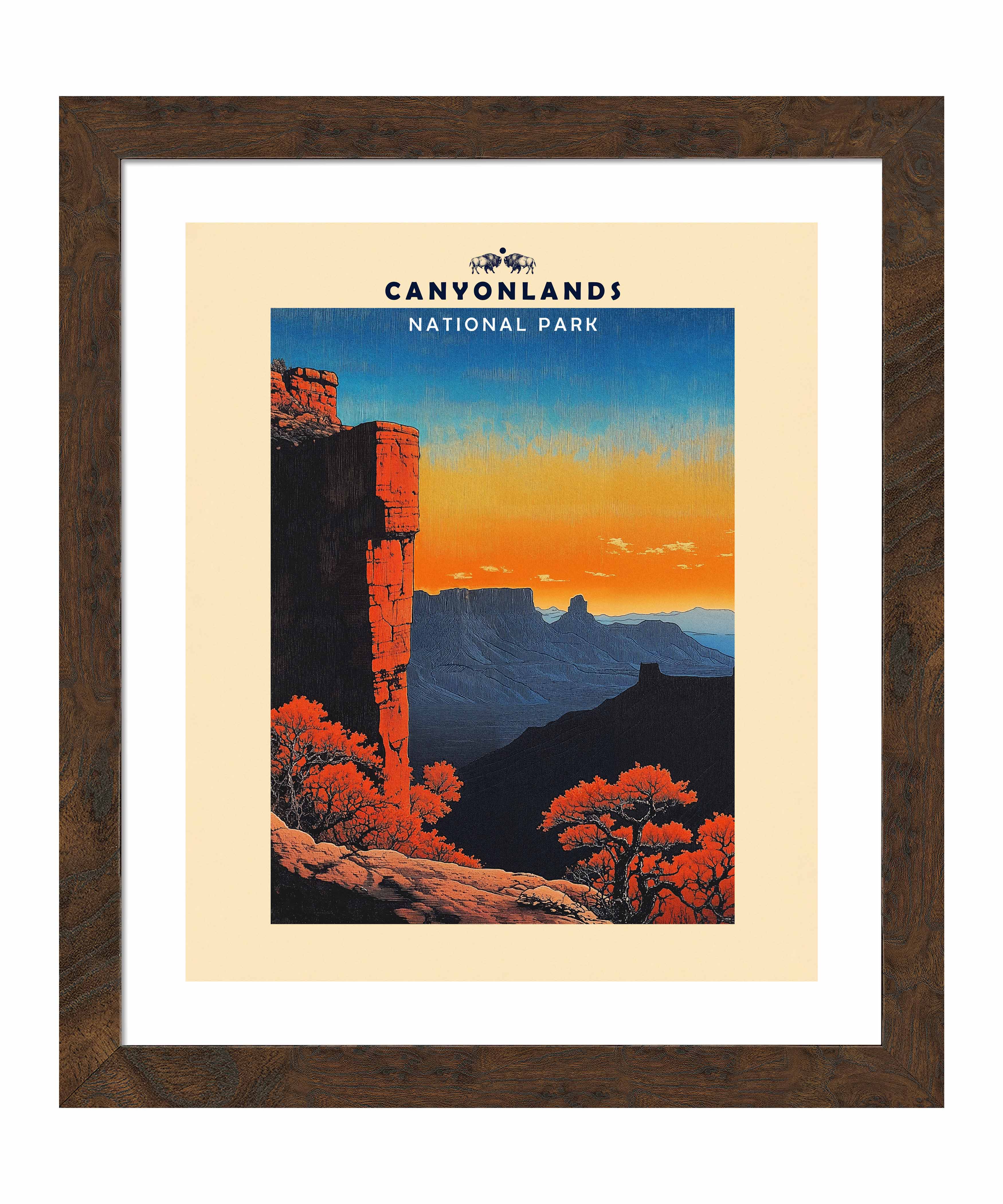 Canyonlands National Park Art Prints - Stunning Landscape Wall Decor for Home & Office - Perfect for Living Room, Bedroom, or Gift