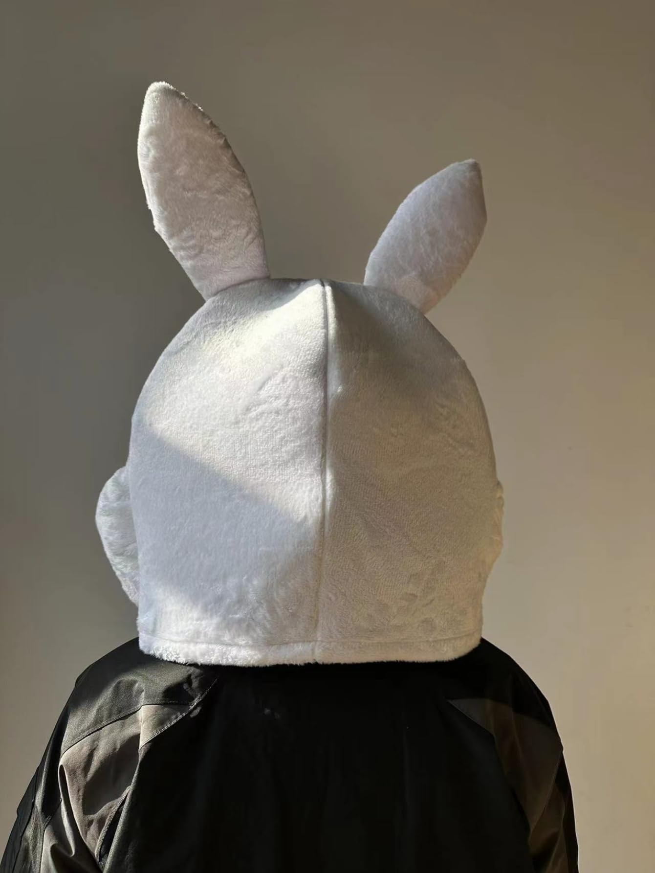 Cute Plush Bunny Costume for Adults & Kids - Easter Bunny Animal Mask Headpiece for Halloween, Cosplay, and Party Mascot (Brown) | Perfect for Easter Celebrations, Halloween Costume Parties, and Themed Events
