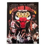 Michael Jordan Chicago Bulls 1996-97 Official NBA Yearbook - Collectible Basketball Memorabilia for Fans and Sports Enthusiasts - Perfect for Display, Gifts, and Nostalgic Sports Collections