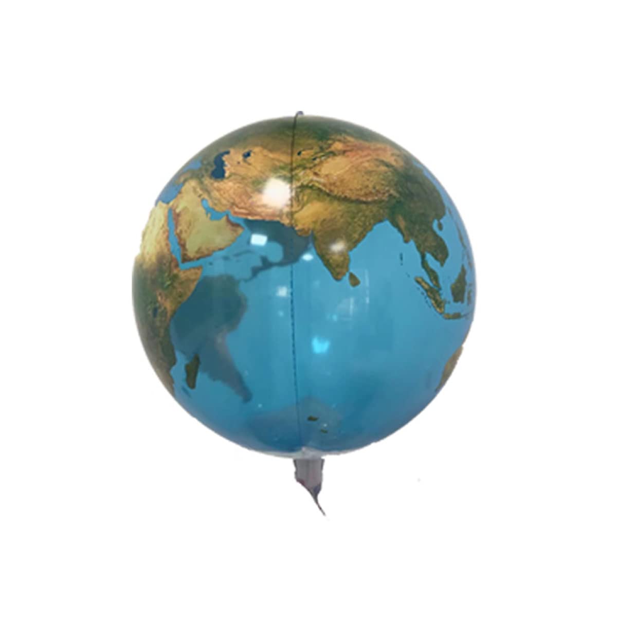 20 Pack Transparent 22 Inch 4D Bubble Bobo Balloons with Cartoon Print - Blue Earth Design for Christmas, Wedding, Birthday Party Decorations | Indoor & Outdoor Party Supplies, Baby Showers, Graduation Celebrations