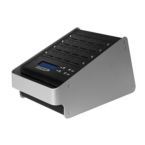 EZ DUPE 1:15 SD Duplicator - Standalone SD Card Copier & Eraser - High Speed 2GB/Min (33MB/Sec) - FlashMax Series (DM-FU0-SD16) - Perfect for Data Backup, Media Duplication & Secure File Erasure