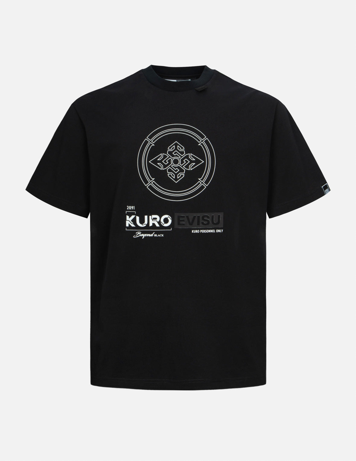 Stylish Kamon & Iridescent Seagull Print Regular Fit T-Shirt for Men - Casual Wear, Street Fashion, and Summer Outfits