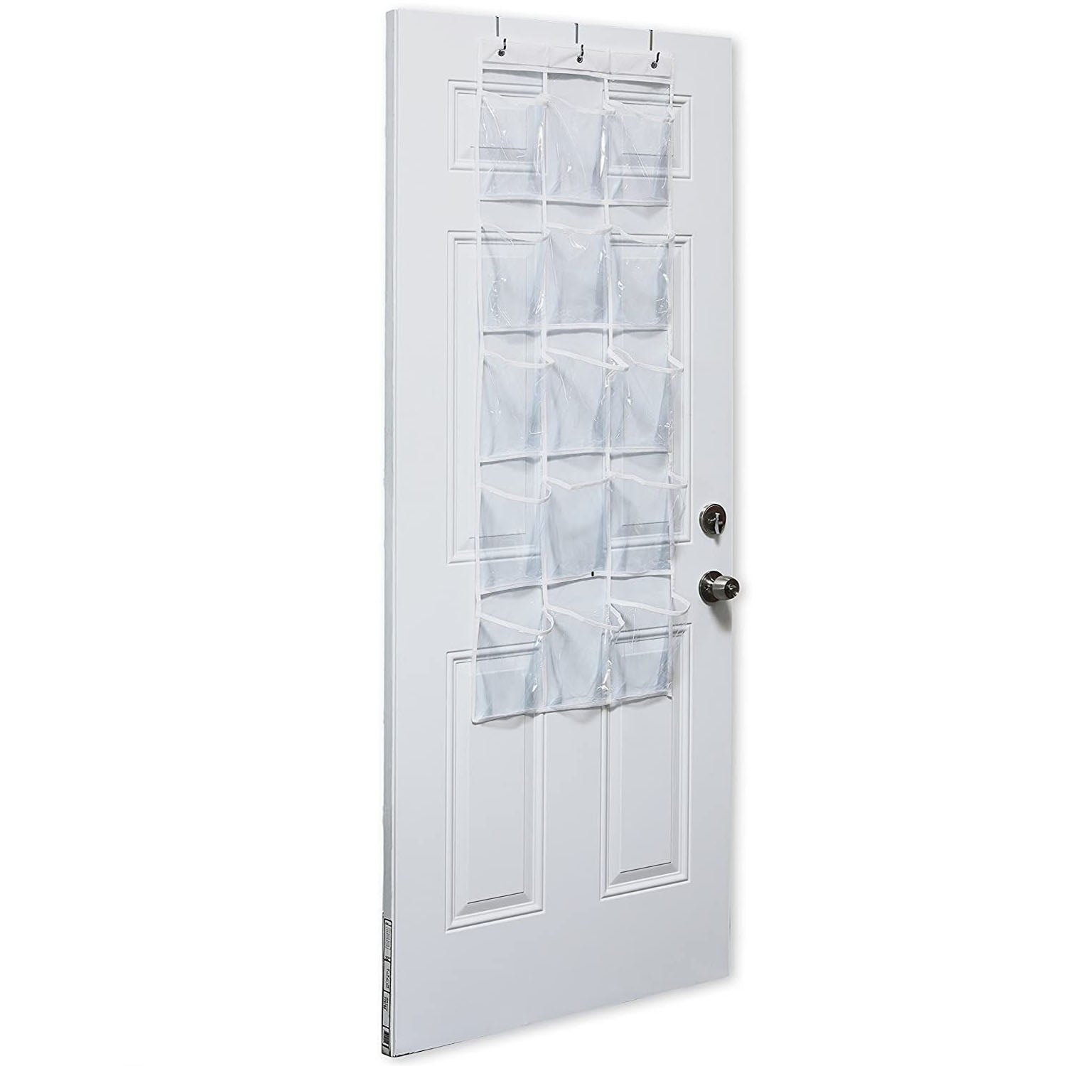 15-Pocket Over The Door Organizer - Space Saving Hanging Storage for Kitchen, Pantry, Shoes & More | Perfect for Small Spaces, Closets & Bathrooms