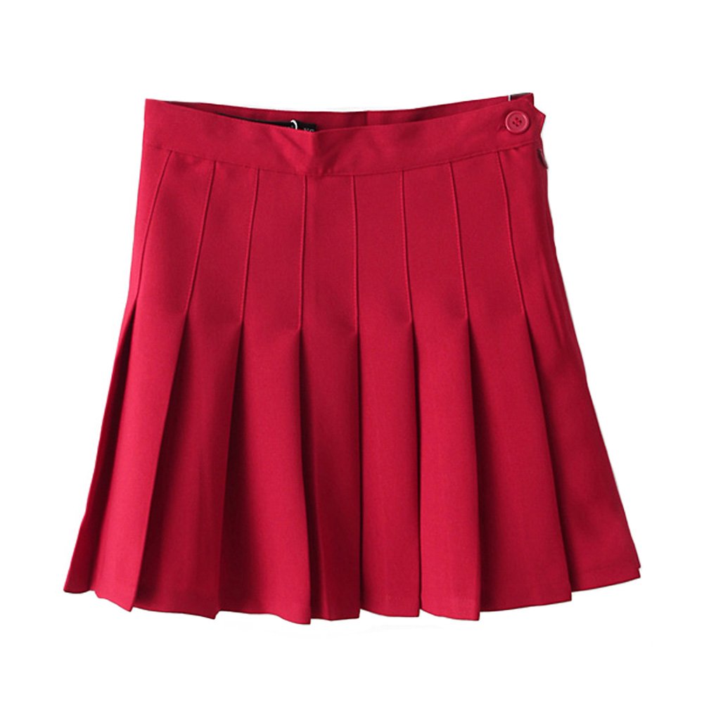 High Waist Sports Skirt with Built-in Underwear - Tennis, School, Cheerleader Pleated Skirt for Women - Perfect for Workouts, Dance & Team Uniforms