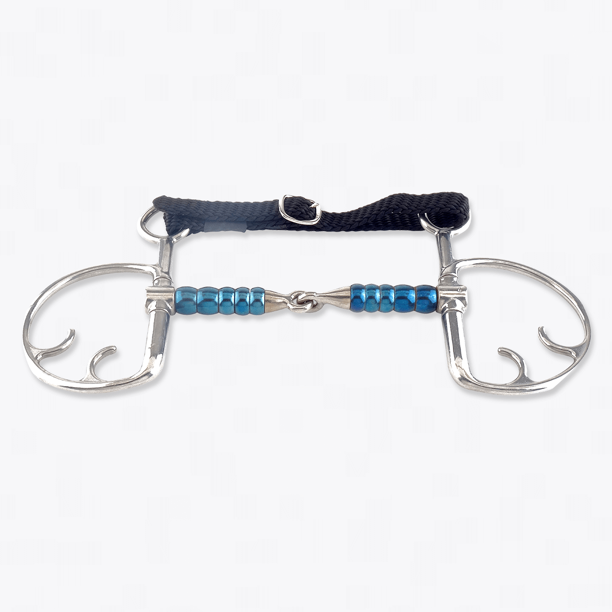 Trust Sweet Iron Kimberwick Bit with Cherry Roller - Perfect for English Riding, Dressage & Horse Training
