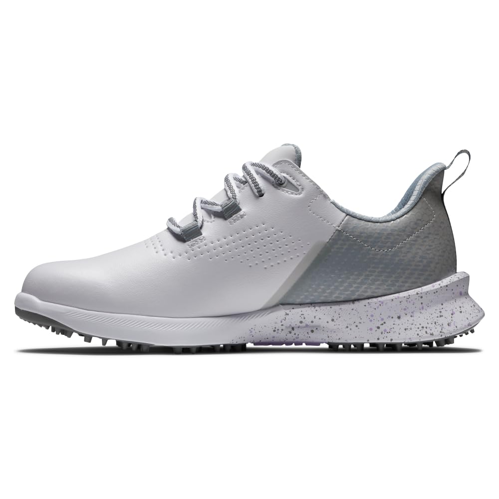FootJoy Women's FJ Fuel Spiked Golf Shoes - Lightweight & Waterproof for Comfortable Performance on the Course | Perfect for Walking 18 Holes & All-Weather Play