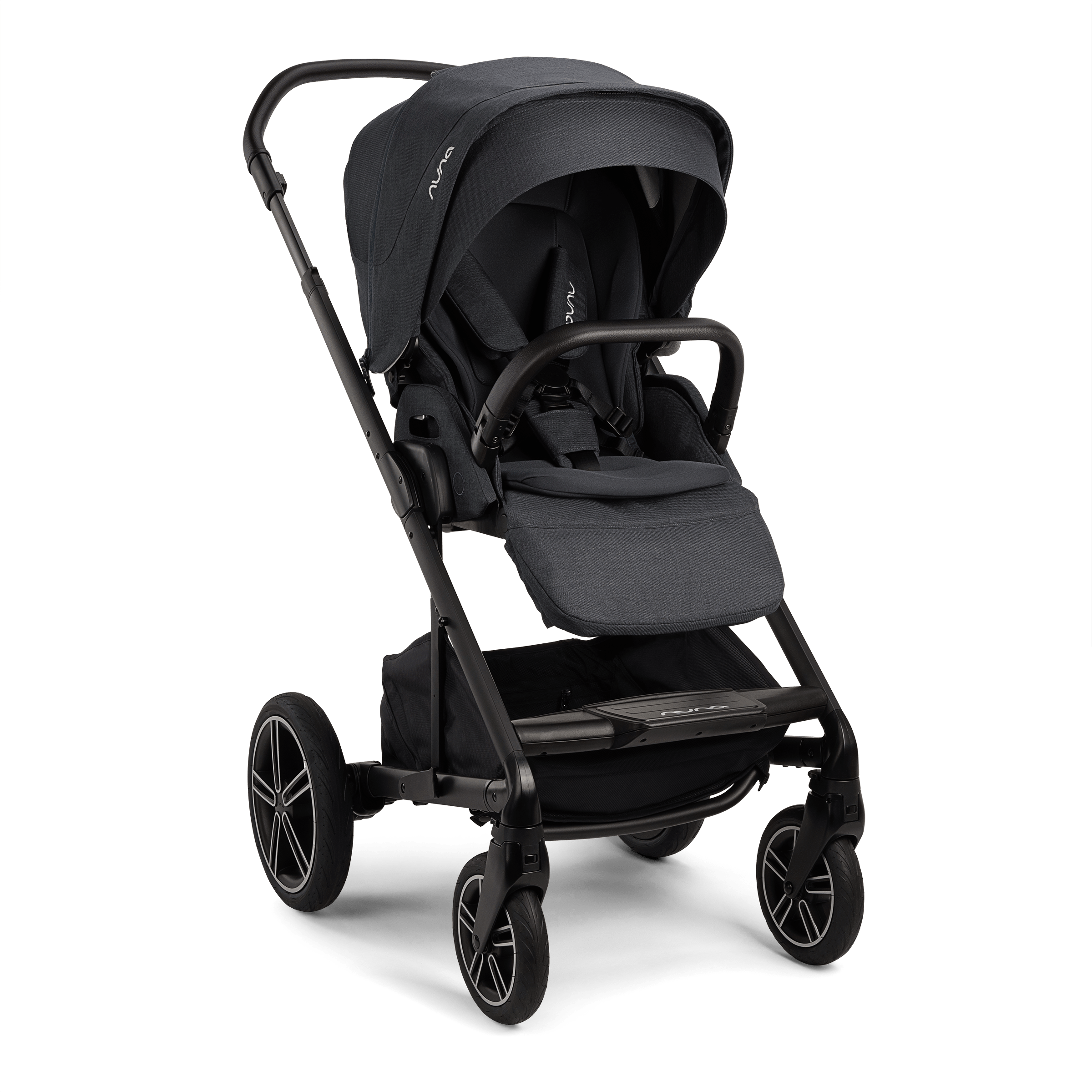 Nuna Mixx Next Stroller with Magnetic Buckle - Lightweight Travel Stroller for Babies & Toddlers - Perfect for City Walks, Shopping, and Air Travel