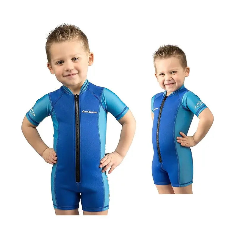Cressi Kids Wetsuit for Swimming Ages 2-8 Years | Warm & Comfortable Swimwear for Toddlers & Children | Perfect for Pool, Beach & Water Sports Activities