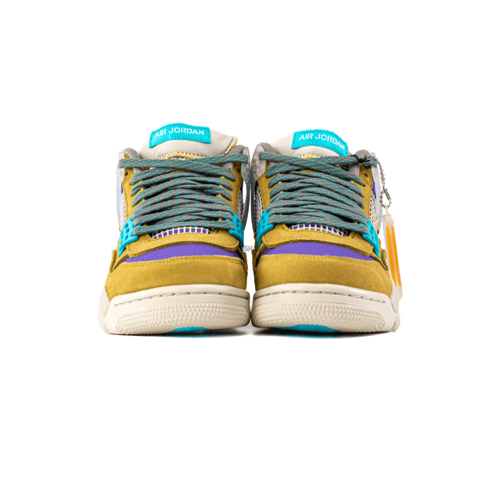 Air Jordan 4 Retro SP 30th Anniversary Union 'Desert Moss' Sneakers (2021) - Men's Basketball Shoes for Casual Wear & Street Style