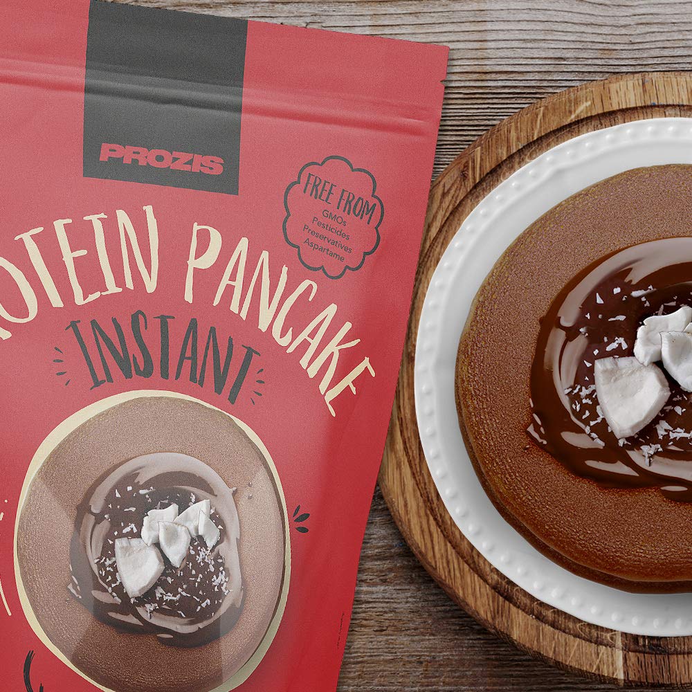 Prozis Instant Protein Pancake Mix 1250g Chocolate Coconut Flavor - High Protein Breakfast for Athletes & Fitness Lovers - Perfect for Post-Workout Recovery & Healthy Morning Meals