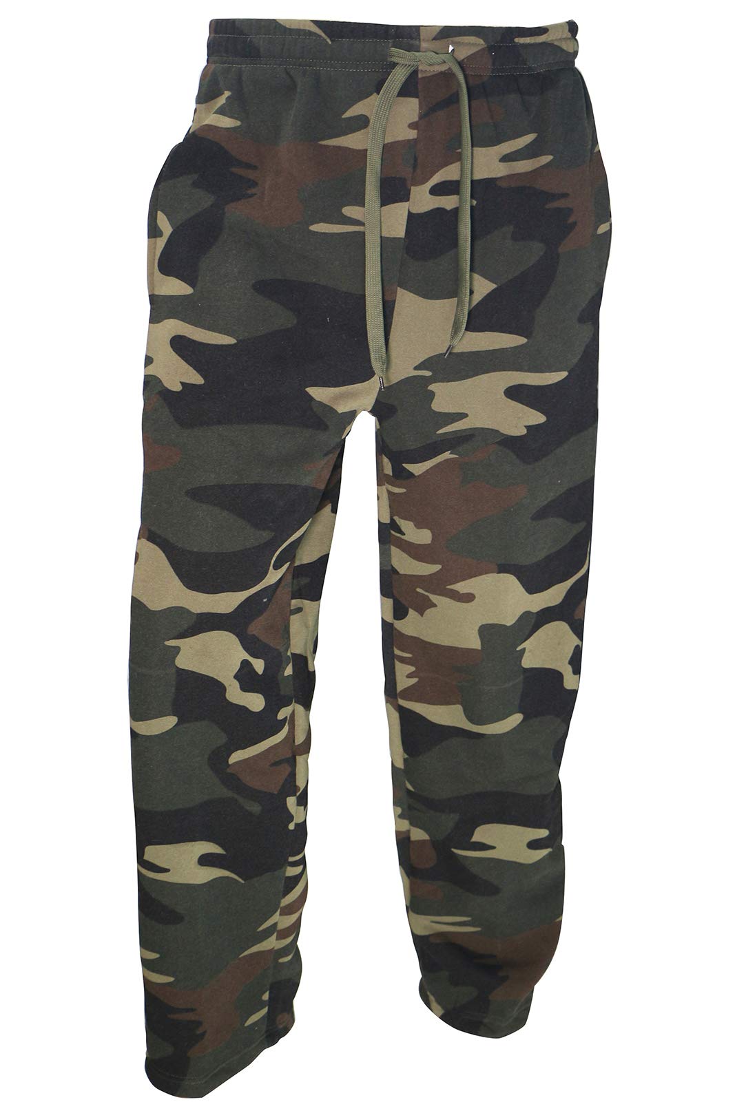 Facitisu Men's Jogger Sweatpants - Fleece Lined Workout Pants with Pockets for Gym, Running & Lounge Wear - Comfortable Casual Sweatpants for Men