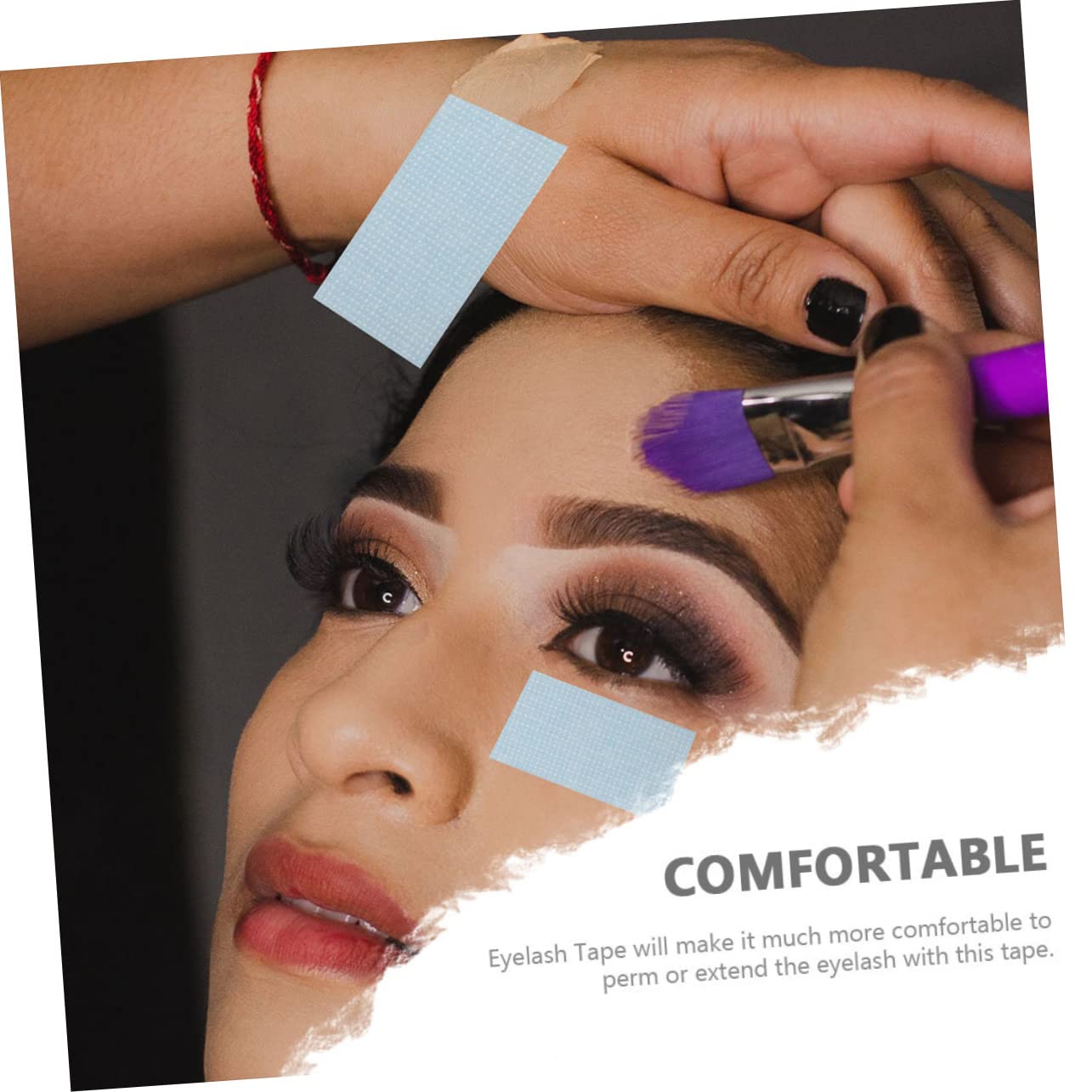 Premium Minkissy Eyelash Extension Tape - Strong Hold, Easy Tear & Cut - 2 Rolls for Professional Lash Artists - Perfect for Salon, Bridal & Special Occasion Makeup