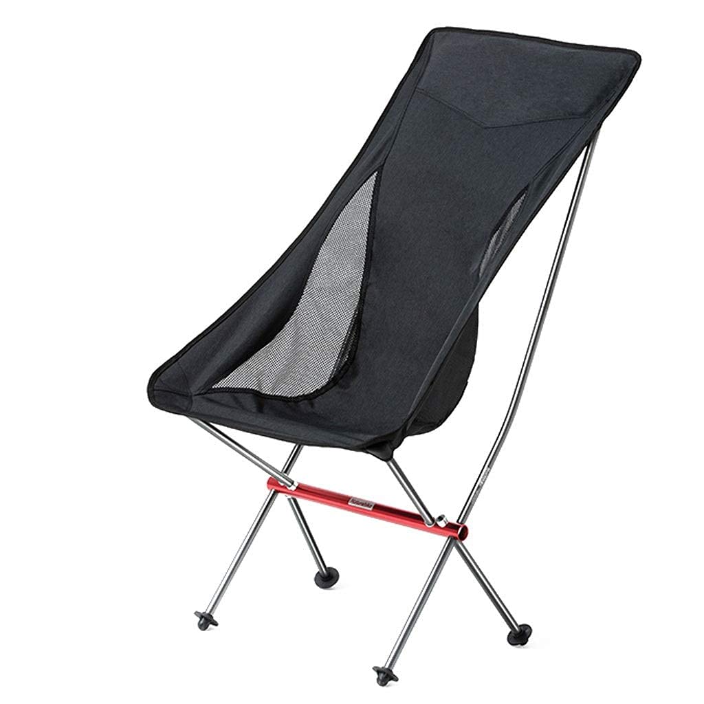 XIEZI Heavy Duty Folding Camping Chair - Portable Outdoor Picnic & Beach Chair with Comfortable Backrest, Ultra-Light Aluminum Alloy Frame - Perfect for Camping, Backyard, Beach & Outdoor Events