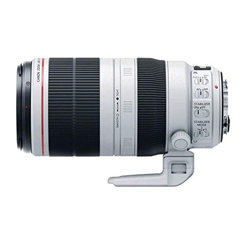 Canon EF 100-400mm f/4.5-5.6L IS II USM Telephoto Zoom Lens - International Version (No Warranty) for Wildlife, Sports & Travel Photography