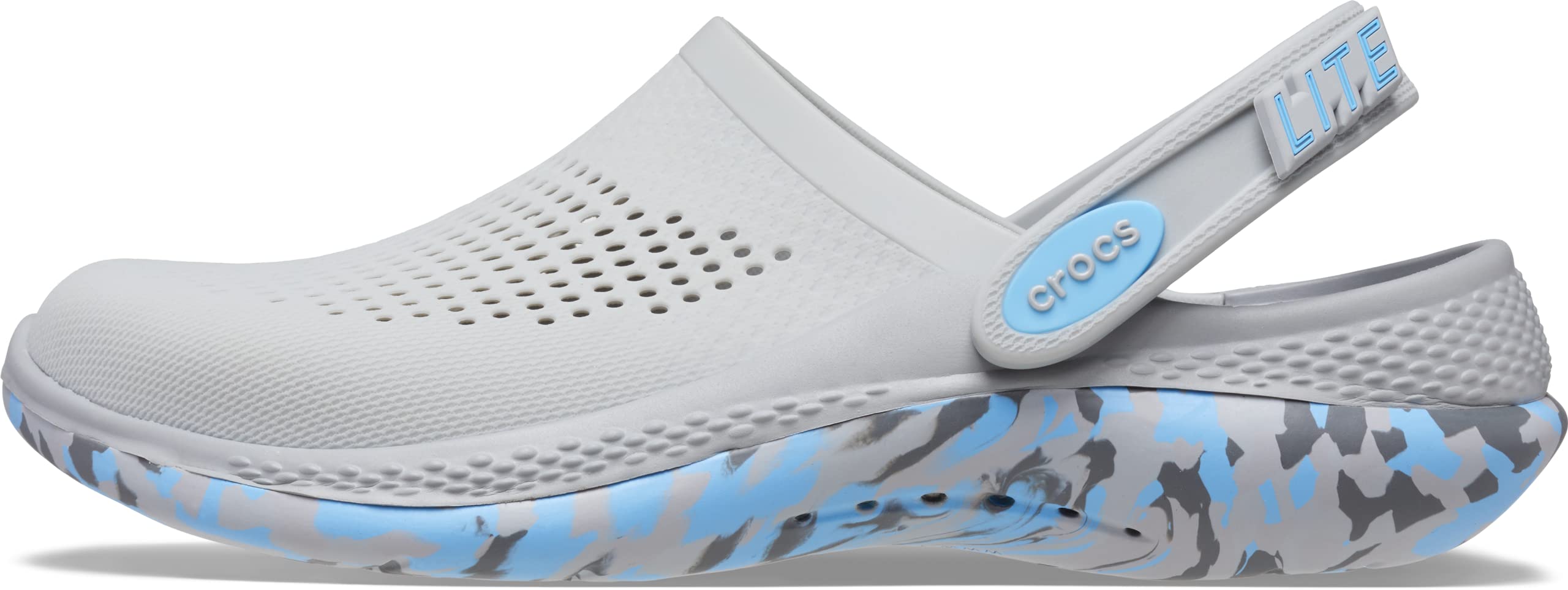 Crocs Unisex-Adult Literide 360 Marbled Clogs | Comfortable Slip-On Shoes for Men & Women | Perfect for Casual Wear, Beach, Pool & Outdoor Activities