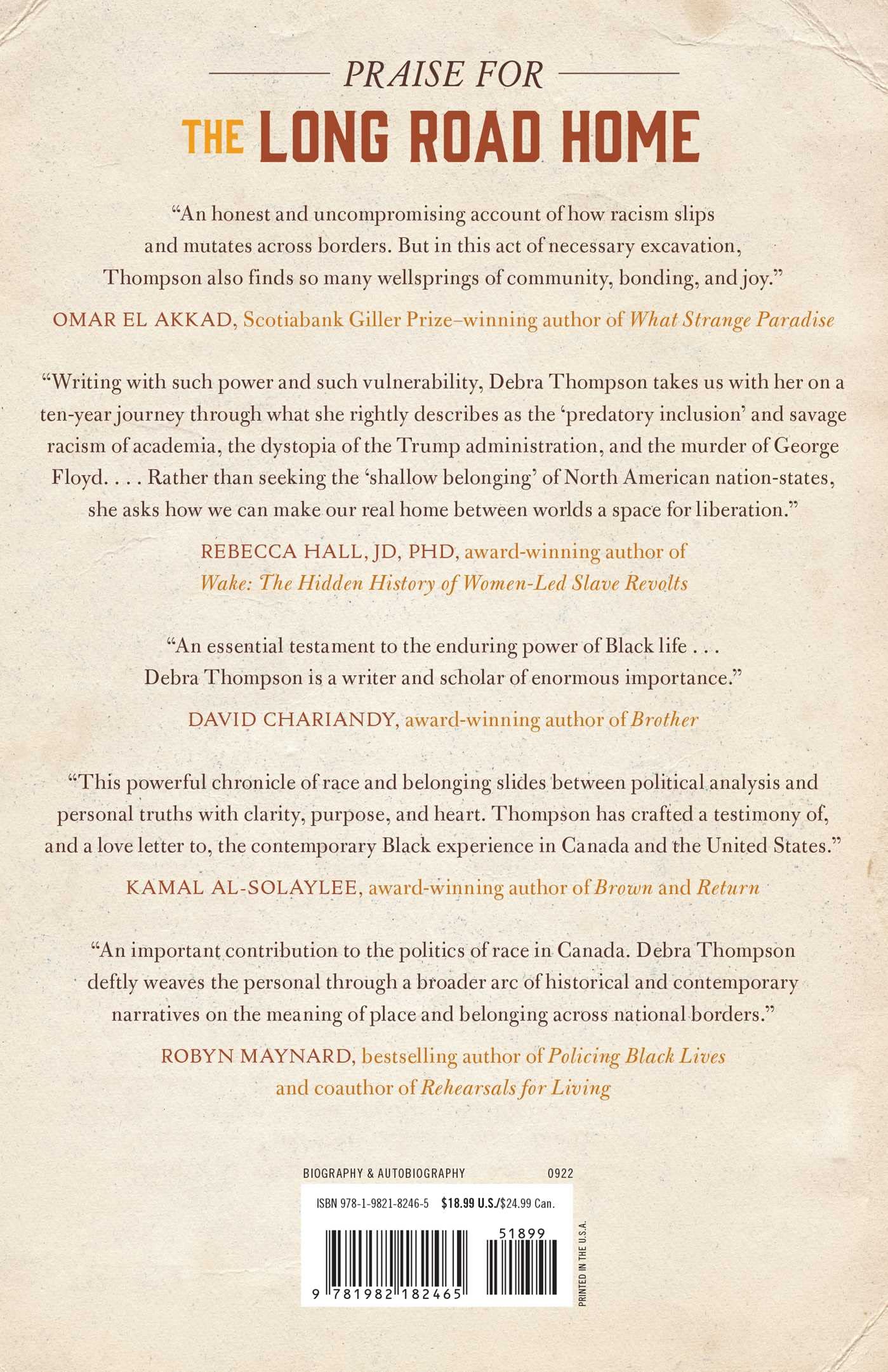 The Long Road Home: On Blackness and Belonging - A Powerful Memoir About Identity, Race, and Finding Your Place in America | Perfect for Book Clubs, Diversity Discussions & Personal Growth