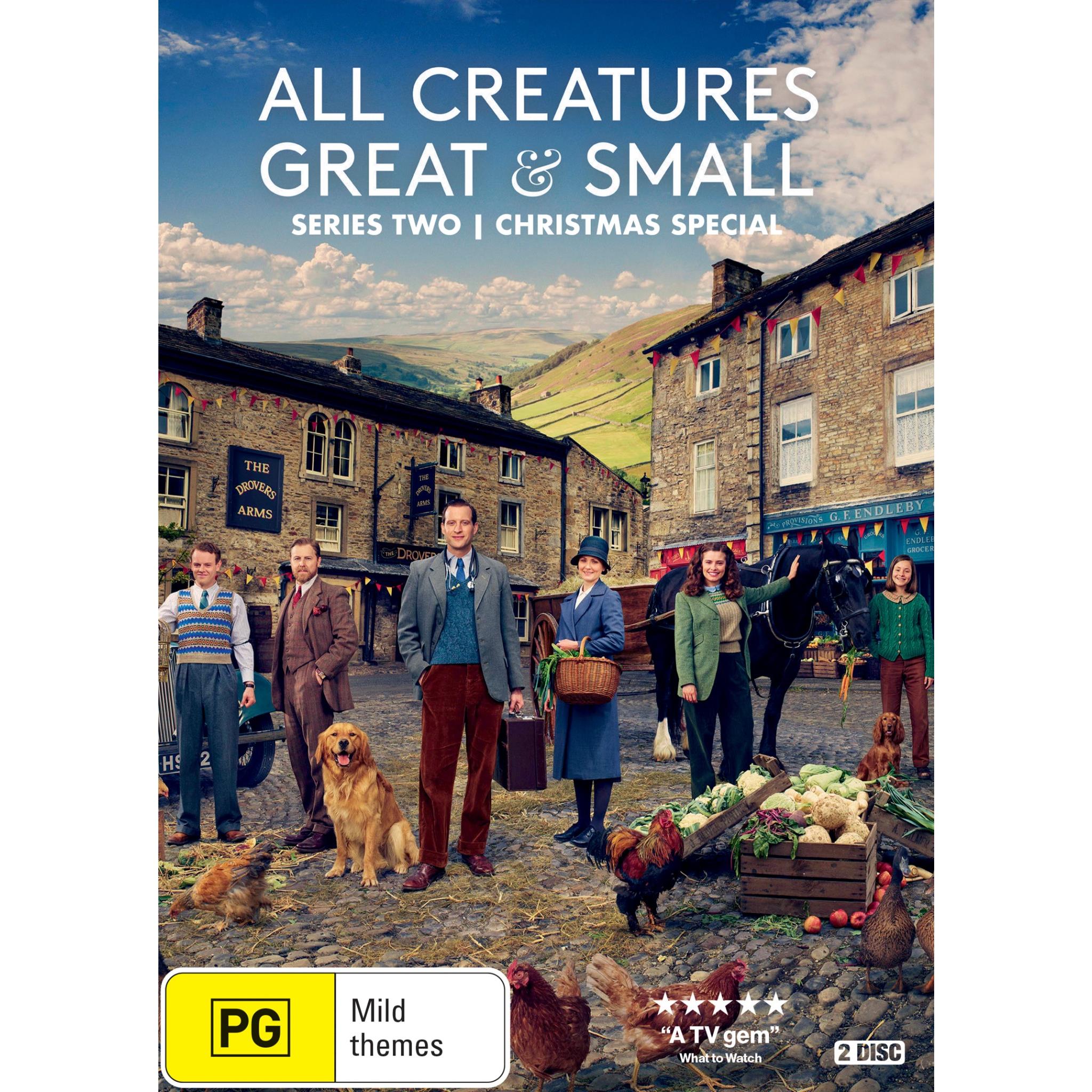 All Creatures Great & Small Series 2 DVD - Heartwarming British Veterinary Drama | Perfect for Family Movie Nights & Animal Lovers