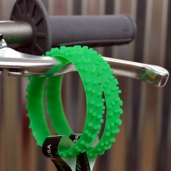 MX Green Motocross Knobby Dirt Bike Tire Wristband - Durable Off-Road Motorcycle Accessory for Racing & Trail Riding - Perfect for Motocross, Enduro & ATV Enthusiasts