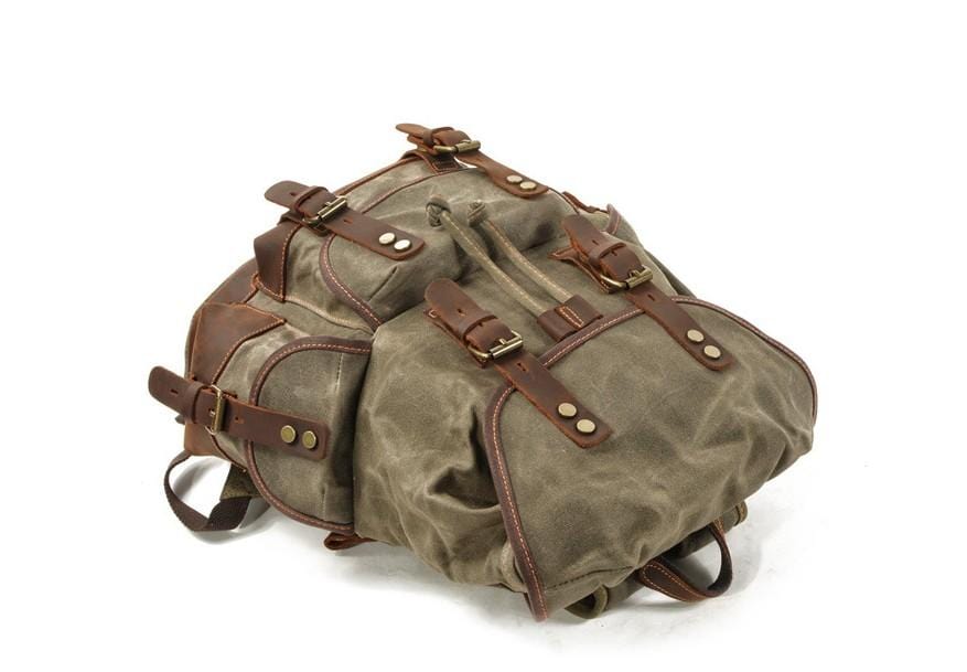 Stylish Unisex Canvas Backpack - Durable & Lightweight School, Travel & Everyday Use Bag for Men & Women