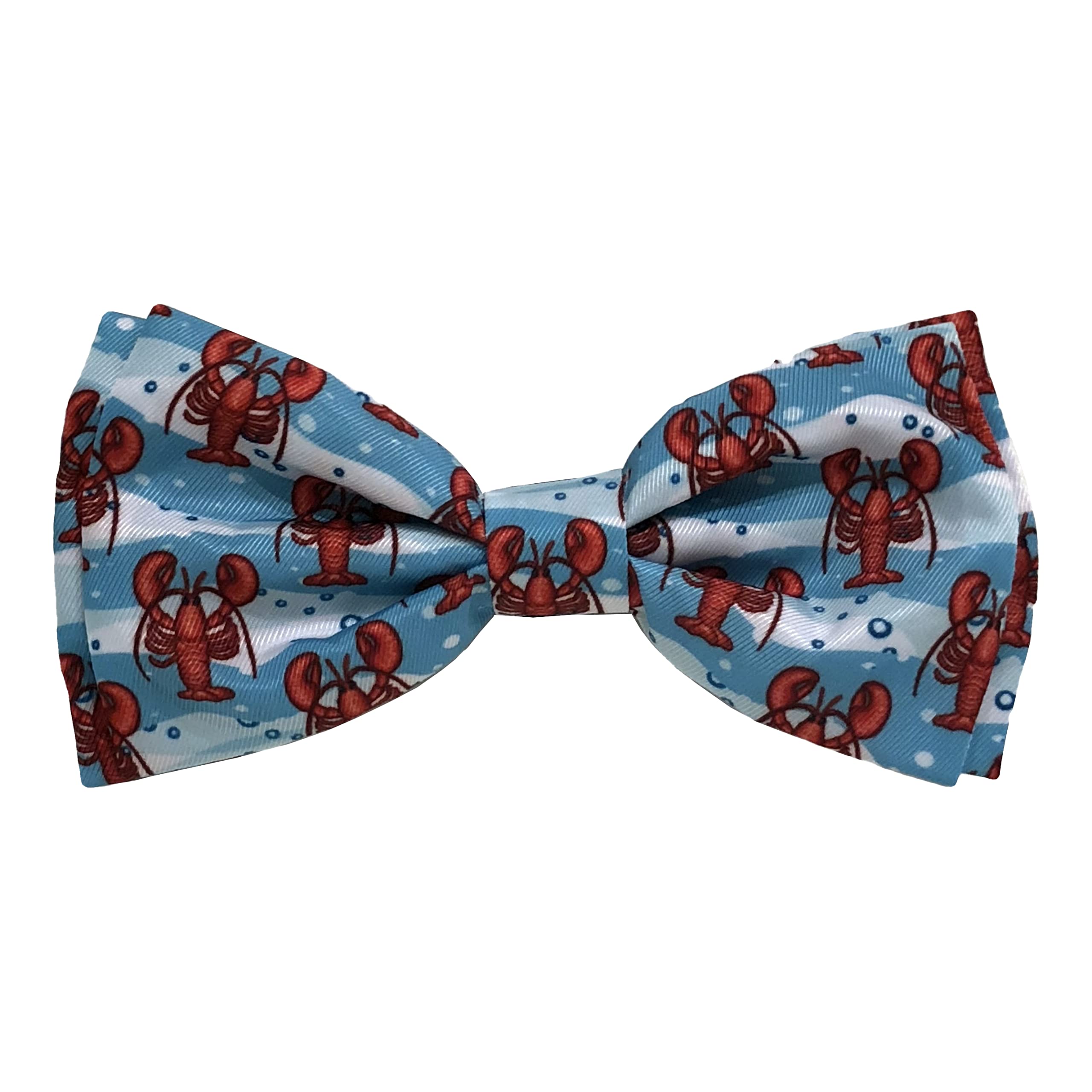 Huxley & Kent Extra Large Lobster Roll Bow Tie for Dogs & Cats - Adjustable Pet Collar Accessory, Cute & Durable Bowtie for Pets - Perfect for Weddings, Parties & Photo Shoots