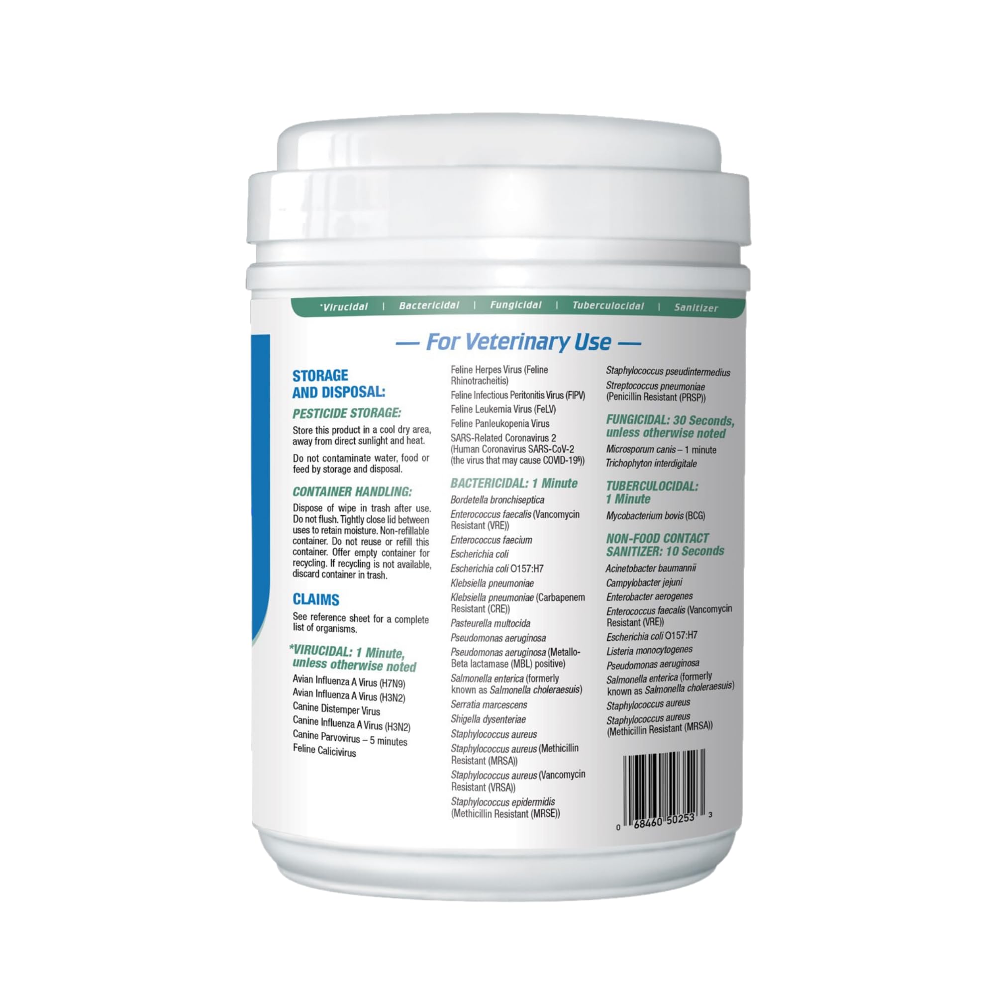 REScue One-Step Disinfectant Cleaner & Deodorizer Wipes - 160 Count (Pack of 12) | Veterinary Grade Sanitizing Wipes for Kennels, Litter Boxes, Pet Grooming & Vet Clinics | Kills Germs & Eliminates Odors | Safe for Pets & Surfaces