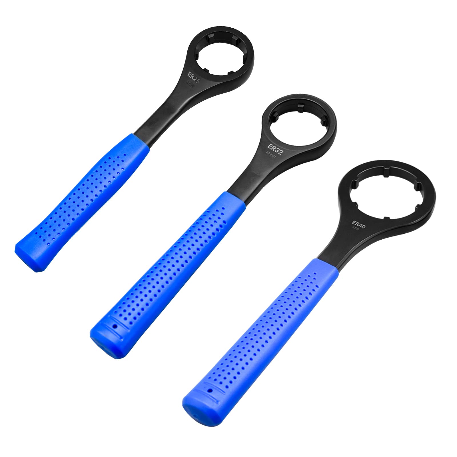ER25UM ER32UM ER40UM Collet Nut Wrench Set - CNC Lathe Tool for ER25 ER32 ER40 Collet Chucks - Perfect for Milling, Drilling & Metalworking Projects