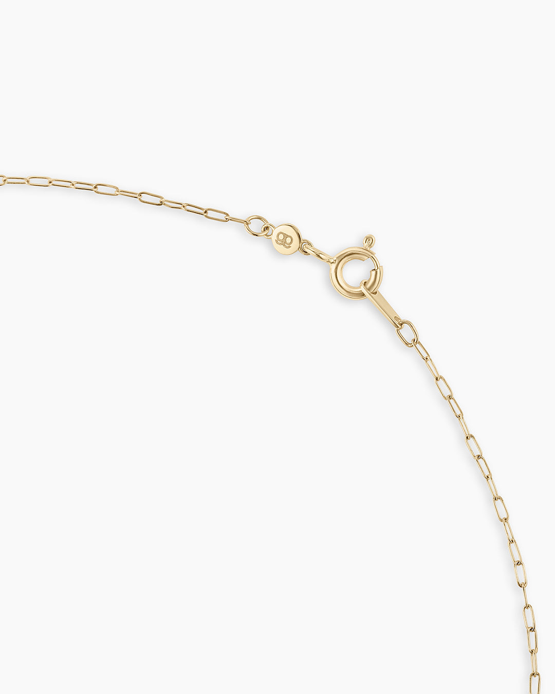 14K Gold Parker Delicate Link Necklace for Women - Elegant Layering Chain Jewelry Gift for Birthday, Anniversary & Valentine's Day