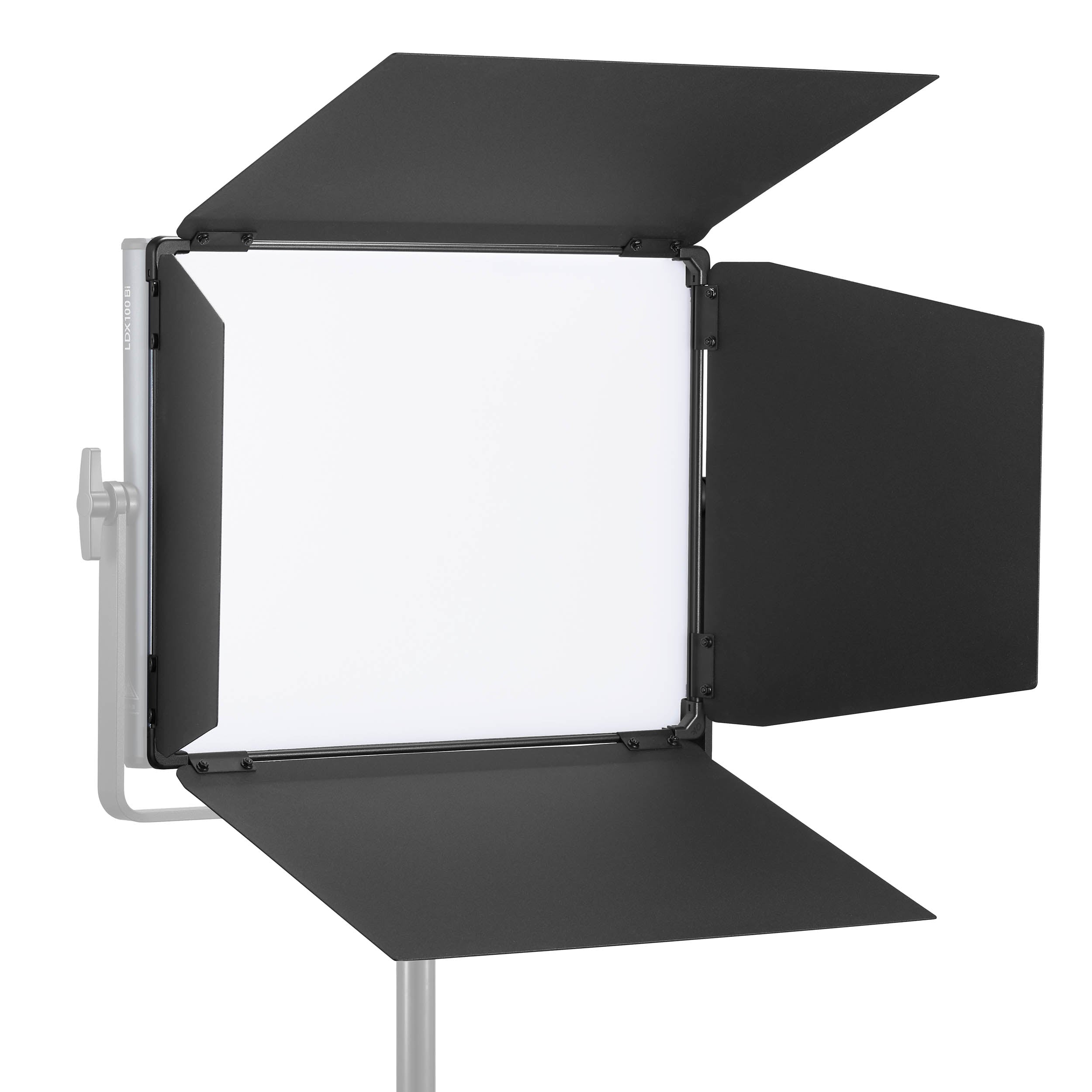 Godox LDX100Bi & LDX100R LED Light Panel Barn Door Set - 4 Leaf Light Control for Studio & Video Lighting - Perfect for Photography, Film Making, and YouTube Content Creation
