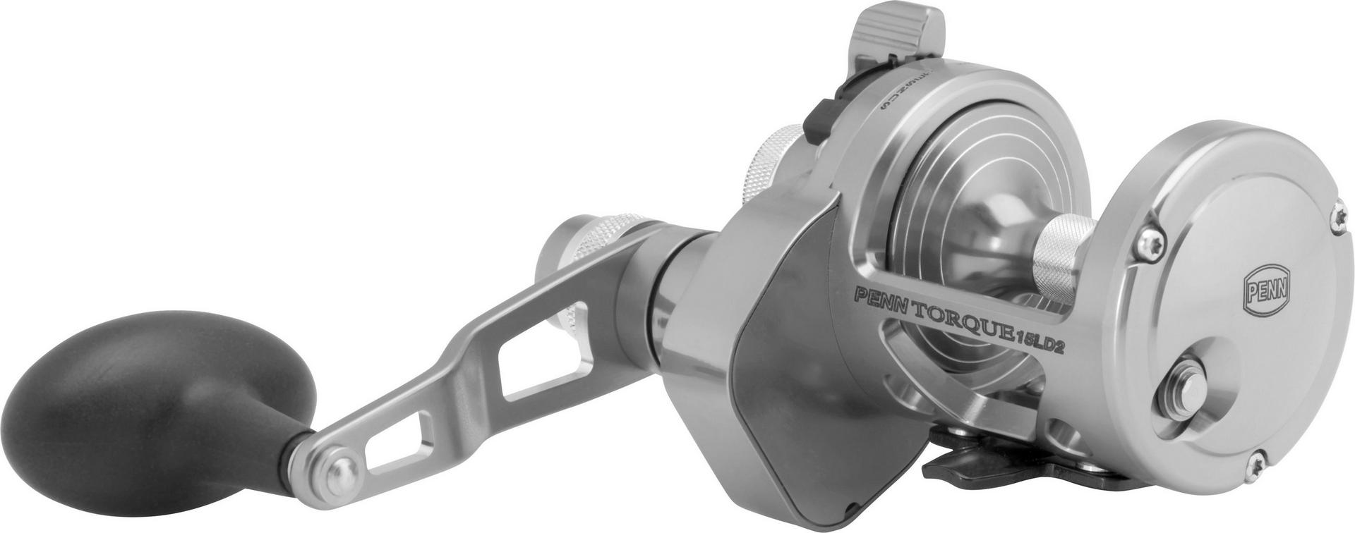 Torque® Lever Drag 2-Speed Conventional Fishing Reel - Saltwater & Freshwater Trolling Reel for Offshore & Inshore Fishing