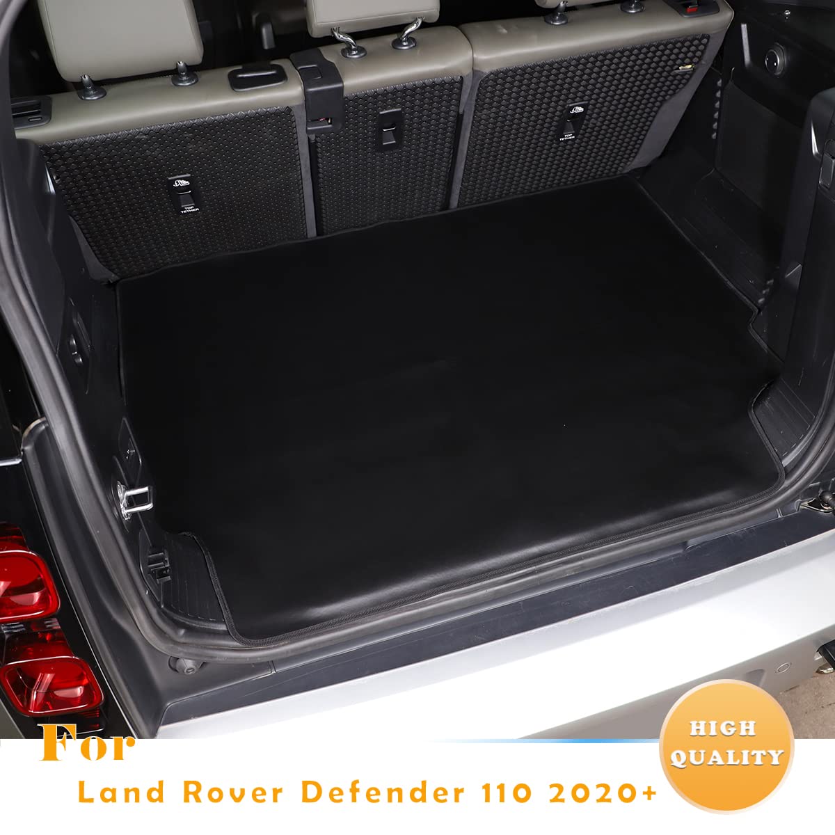 Custom Fit PVC Dashboard & Cup Holder Liners for Land Rover Defender 110 (2020-2023) - Durable Center Console Protector & Cargo Liner | Perfect for Off-Road Adventures, Daily Commutes & Interior Protection