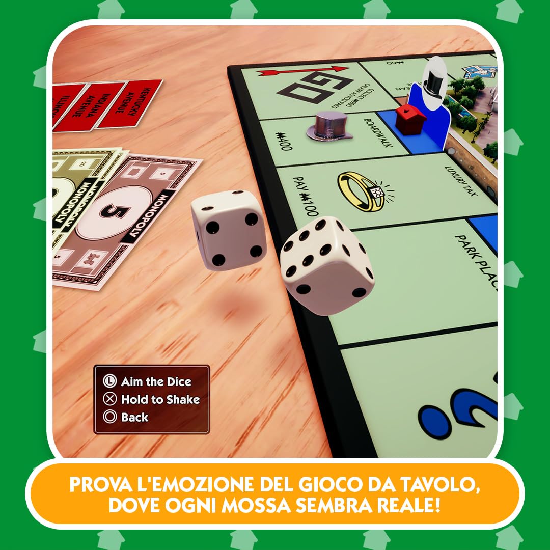 Monopoly PS5 Game - Classic Board Game for PlayStation 5 | Family Fun Night, Party Entertainment & Strategy Game